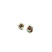 Load image into Gallery viewer, Petite Coral Bear Claw Studs
