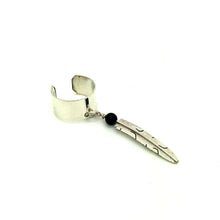Load image into Gallery viewer, Black Onyx Ear Cuff