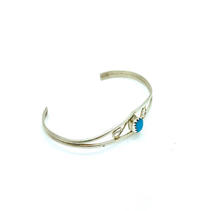 Simple Turquoise Baby Bracelet