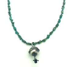 Load image into Gallery viewer, Turquoise Blossom Necklace