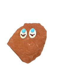 Load image into Gallery viewer, Native Sky Turquoise Earrings