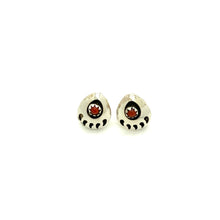 Load image into Gallery viewer, Petite Coral Bear Claw Studs