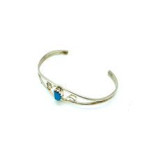 Load image into Gallery viewer, Simple Turquoise Baby Bracelet