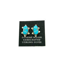 Load image into Gallery viewer, Turtle Turquoise Studs