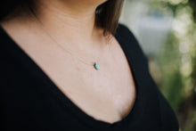 Load image into Gallery viewer, Turquoise Mint Teardrop Necklace