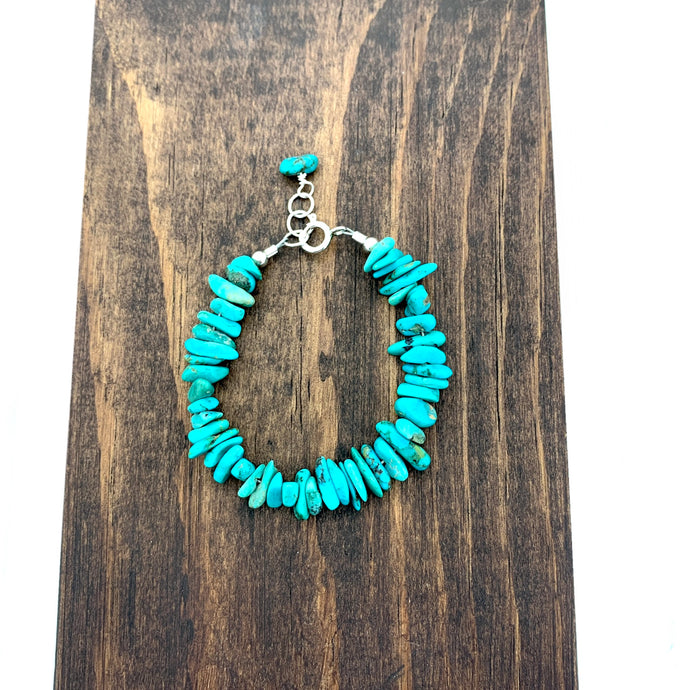 Turquoise Pine Baby Bracelet