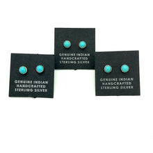 Load image into Gallery viewer, Dainty Turquoise Studs