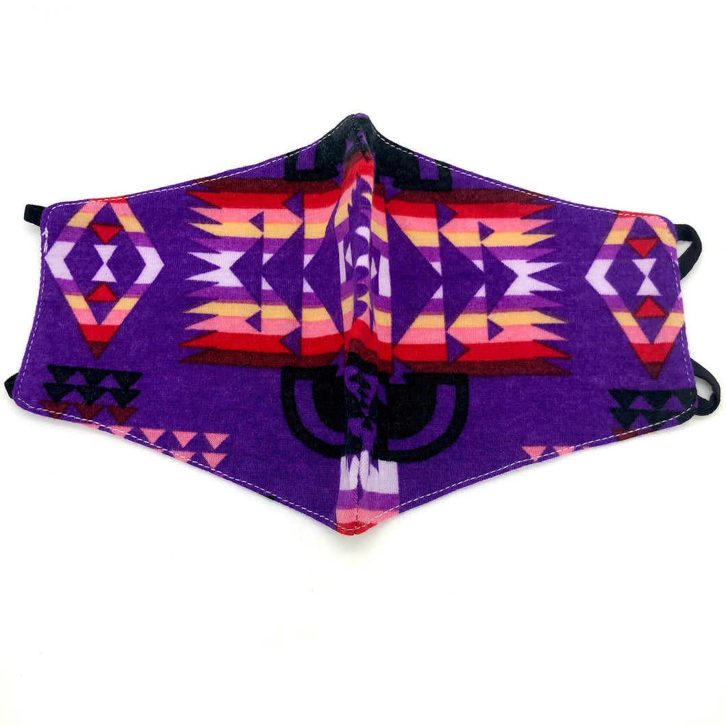 Purple Native Mask