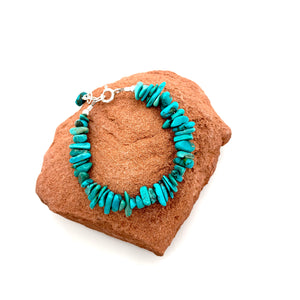 Turquoise Pine Baby Bracelet