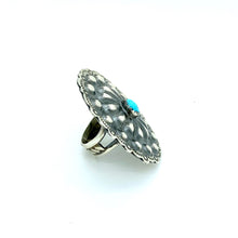 Load image into Gallery viewer, Turquoise Concho Ring