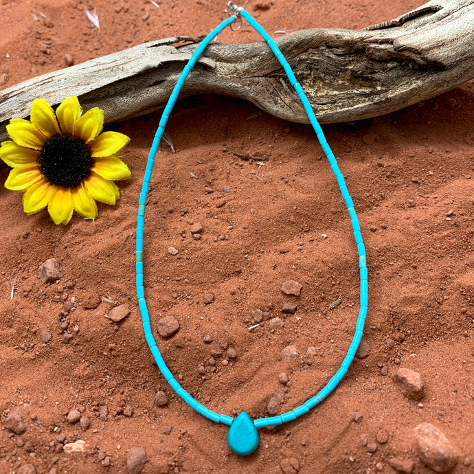 Liquid Turquoise Necklace
