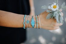 Load image into Gallery viewer, Turquoise Rain Bracelet