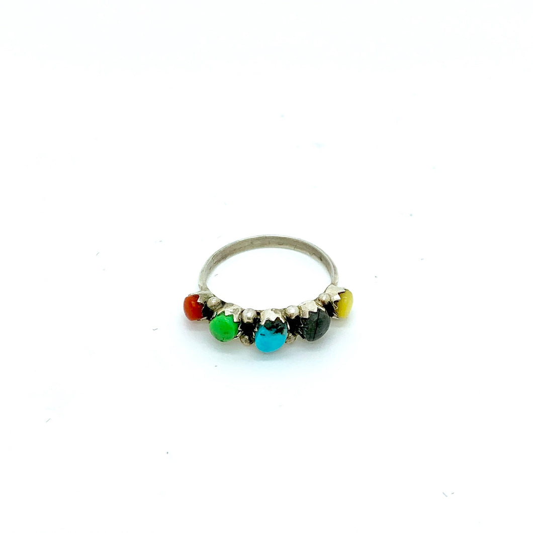 Simple Five Stone Ring